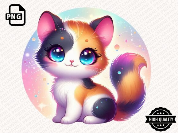 Download Watercolor Cute Kitten Clipart PNG - Kitten clipart Collection
