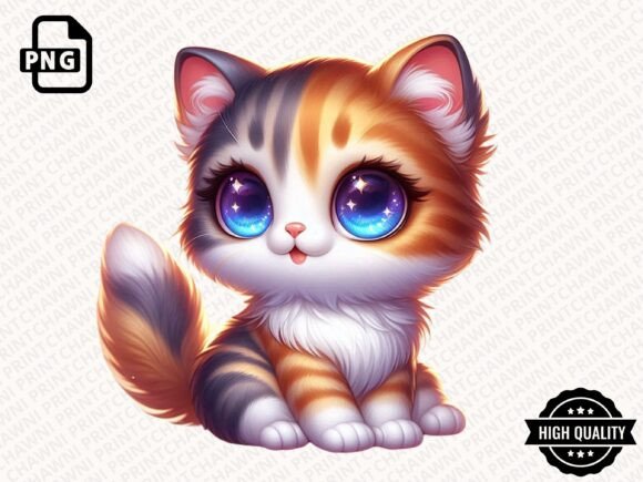 Download Watercolor Cute Kitten Clipart PNG - Kitten clipart Collection