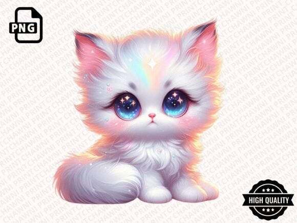 Download Watercolor Cute Kitten Clipart PNG - Kitten clipart Collection