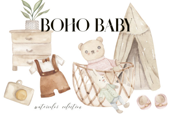 Download Boho Baby Png Clipart, Nursery Printable - Premium Bundle
